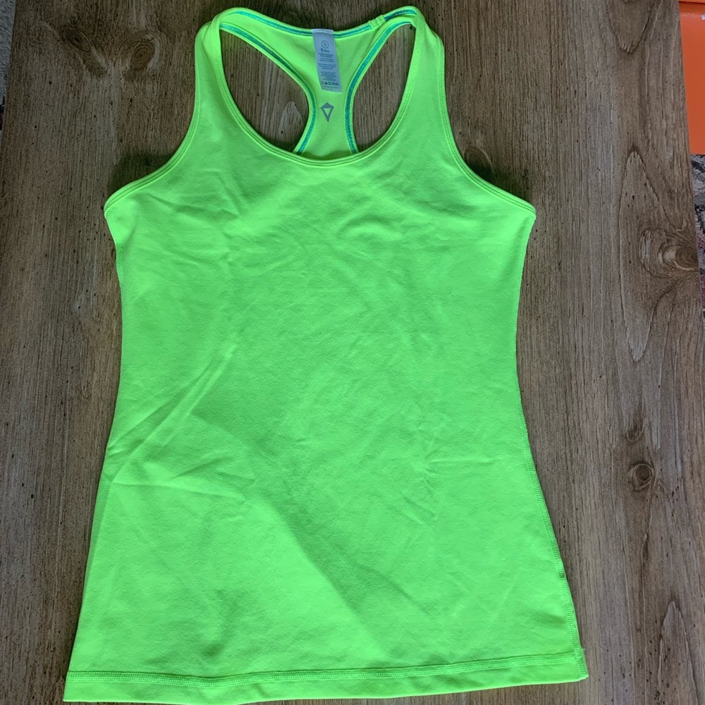 Ivivva Neon Yellow Racerback Tank Top